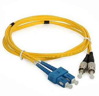 Câble optique FC/UPC de fibre à la veste unimodale de SC/UPC 2.0mm LSZH