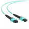 female/male MTP/MPO OM3 OM4 fiber optic patch cord