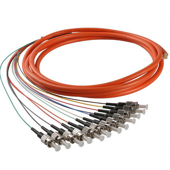 Tresse optique à plusieurs modes de fonctionnement de fibre de l'aqua LSZH du simplex OM3 50/125 0.9mm de FC/UPC