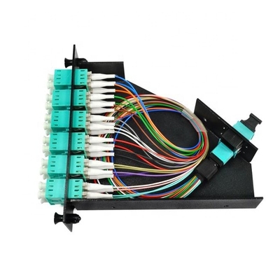 6 X LC Duplex SM OM3 50/125 MPO MTP Terminal Box