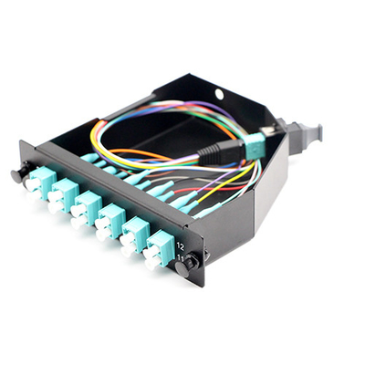 6 X LC Duplex SM OM3 50/125 MPO MTP Terminal Box