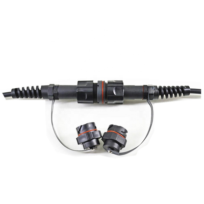 Waterproof Duplex LC ODVA Fiber Optic Connector Assembly
