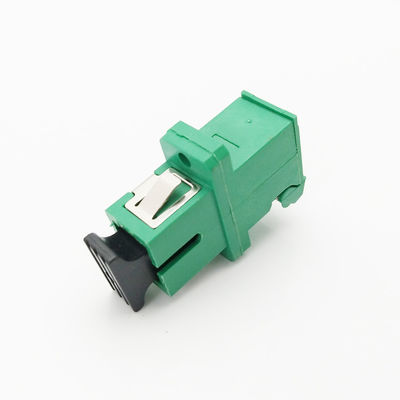 Flangeless Fiber Optic Coupler with Shutter