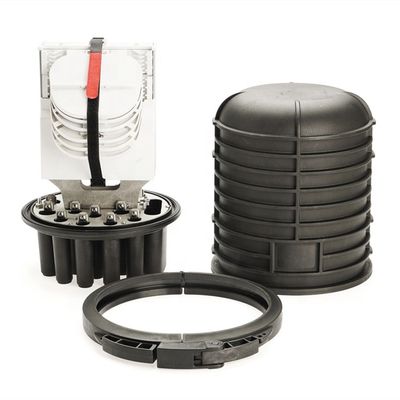 Wall Mounting 144 Core Optical Splice Fibre Dome Enclosure