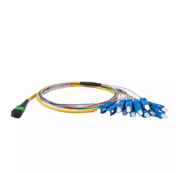 Tresse optique 3M MPO/MTP de fibre de Sc FTTH de fibre du SM 12