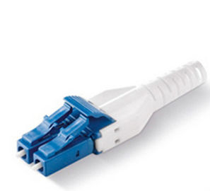 Cable connecteur de fibre optique unimodal de fibre d'Uniboot de duplex des connecteurs LC/UPC