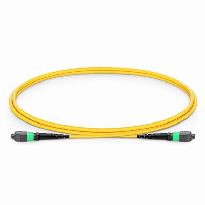 Qualité Cable MPO Jumper avec IL bas de 0,35 dB pour les émetteurs-récepteurs QSFP-DD 800G et G.657.A1 Fibre insensible à la flexion Usine