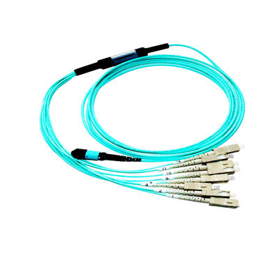 Câble de harnais d'OM3 MPO pour des applications de réseau de 40G 100G